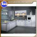 Brilhante de madeira dois embalados Lacquer Kitchen Cabinet (ZHUV)